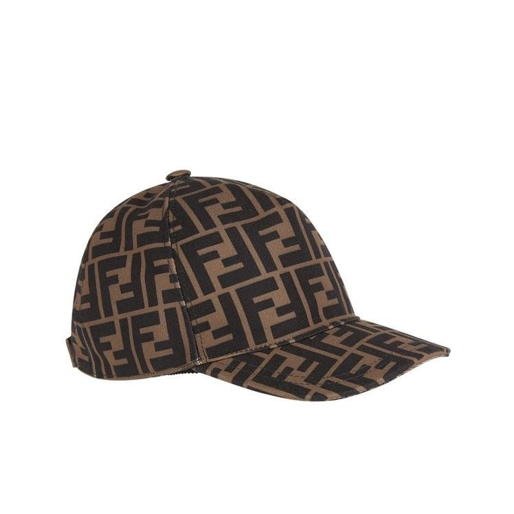 Casquette Fendi marron