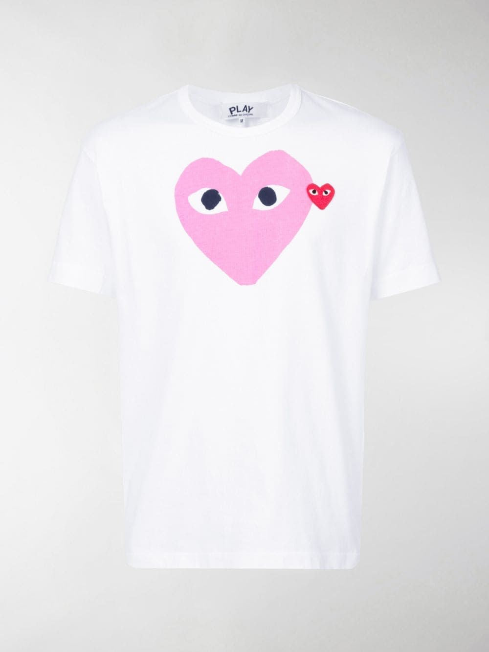 T-shirt Comme Des Garçons Play rose
