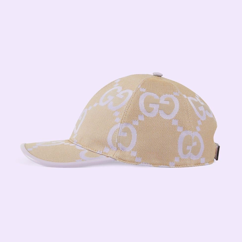 Casquette Gucci violette GG jumbo