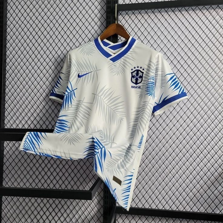 Maillot Brésil blanc florale